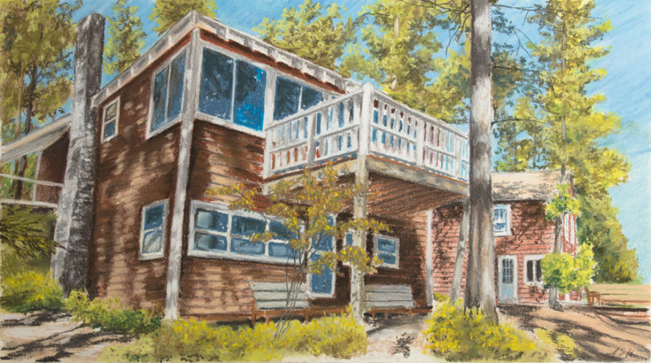 Helena cabin on Flathead Lake